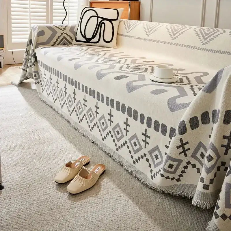 Chenille Sofa Blanket Sectional Sofa Cover Universal Anti-cat Scratch Sofa Slipcovers