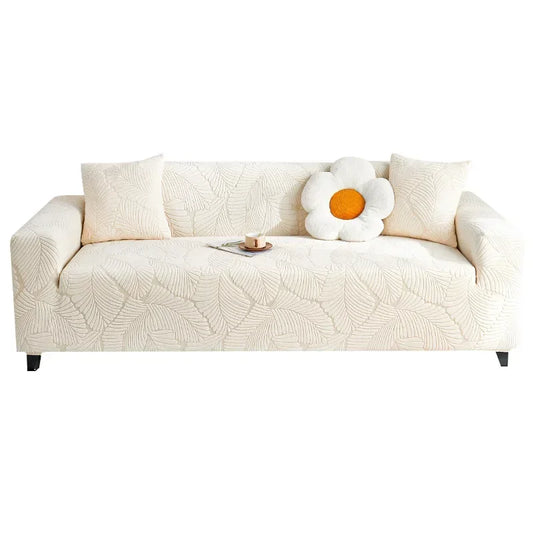 Jacquard Velvet Cushion Couch Cover Anti-cat Scratch Sectional Sofa Cover