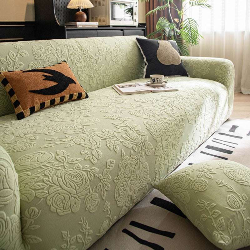 Elastic Sofa Cover Anti-cat Scratch Slipcover for 1/2/3/4/5 Seats Cover