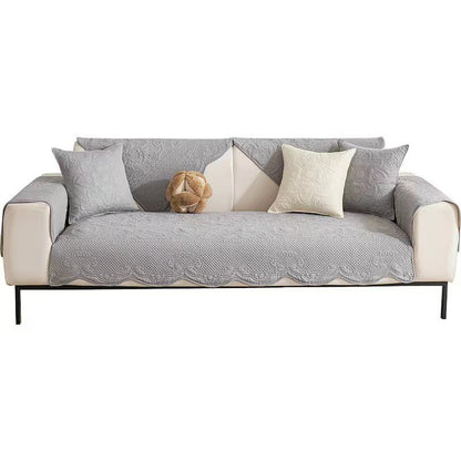 Universal Cotton Cozy Sofa Futon Cover Non-slip Chair Cushion Seat Mat