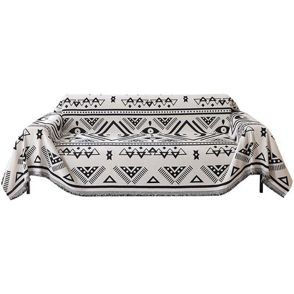 Boho Durable Sofa Slipcover Chenille Universal Chair Couch Cover Sofa Protector 