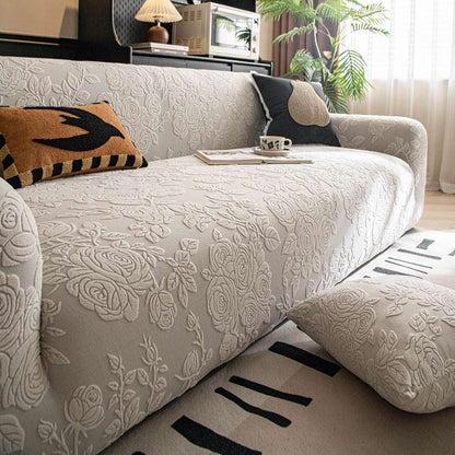 Elastic Sofa Cover Anti-cat Scratch Slipcover for 1/2/3/4/5 Seats Cover