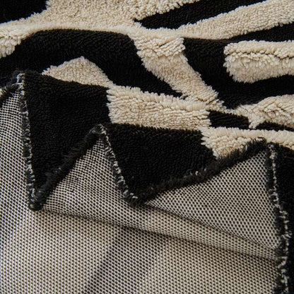 Boho Plush Couch Cover Bohemian Throw Blanket Cozy Chair Sofa Covers