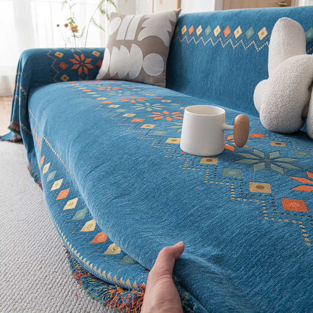 Durable Sofa Towel Universal Chair Seat Cover Anti-scratch Cushion Couch Cover 