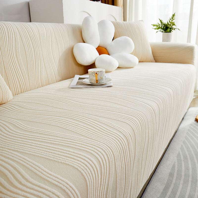 Cozy Stretchy Slipcover Elastic Sectional Sofa Covers Seats Cover