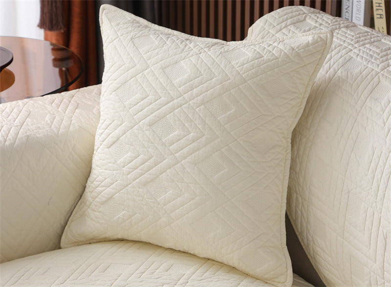 Universal Cotton Cozy Sofa Cover Non-slip Chair Cushion Cover Seat Mat