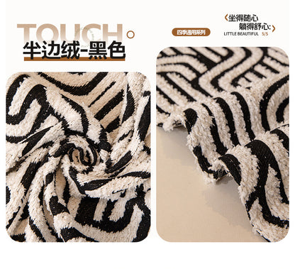 Plush Sherpa Sofa Throw Cover for Sectional Throw Blanket Furniture Protector