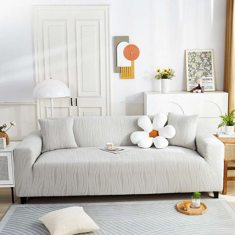 Cozy Stretchy Slipcover Elastic Sectional Sofa Covers Seats Cover