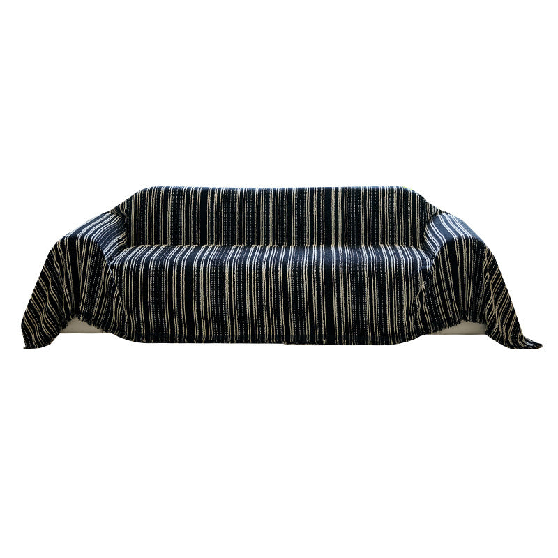 Vintage Chenille Blankets for Couch Covers Durable Throw Cover Cozy Slipcover