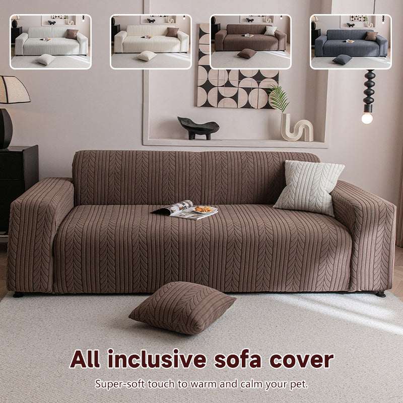 Elastic Soft Sofa Cover Durable Anti-scratch Cushion Couch Cover