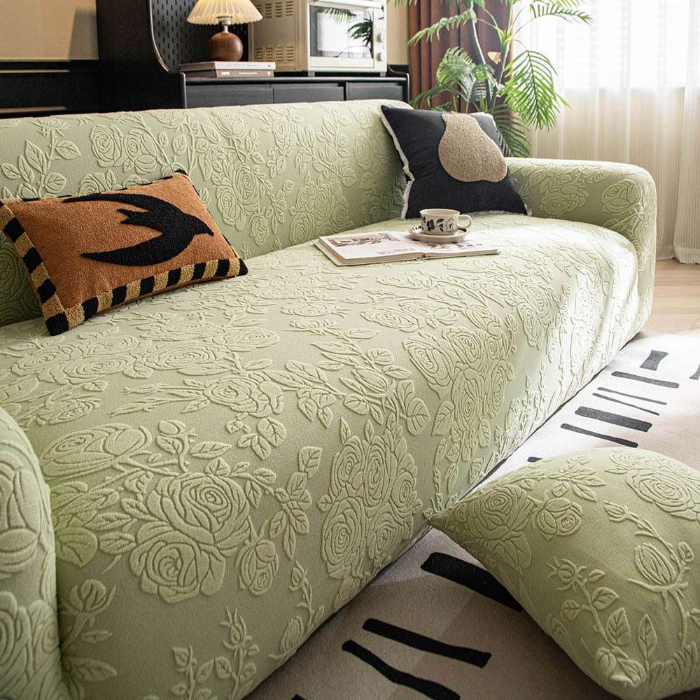 Elastic Sofa Cover Anti-cat Scratch Slipcover for 1/2/3/4/5 Seats Cover