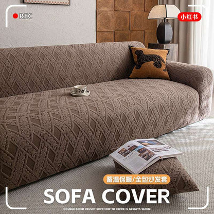 Elastic Soft Sofa Cover Durable Anti-scratch Cushion Couch Cover
