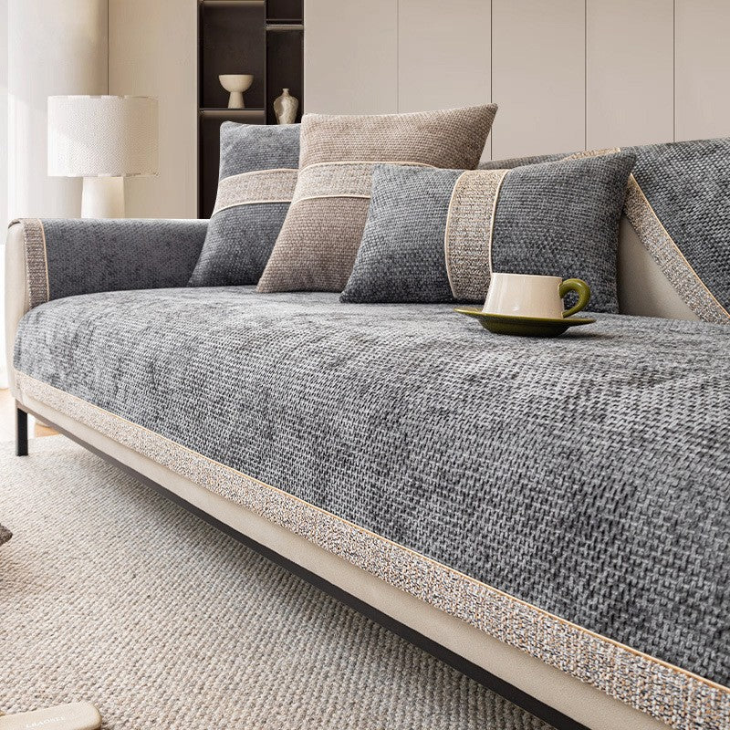 Anti-Scratch Couch Cover Sofa Cover Furniture Protector Non-Slip Slipcover 