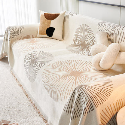 Chenille Anti-scratch Sofa Cover Durable Sofa Slipcover Soft Cozy Chair Protector