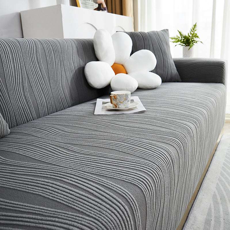 Cozy Stretchy Slipcover Elastic Sectional Sofa Covers Seats Cover