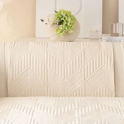 Non-slip Sofa Cover Universal Cozy Velvet Slipcovers Couch Chair Mat Cover