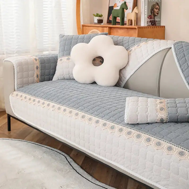 Durable Anti-scratch Sofa Cushion Cover Universal Non-slide Chair Cover Mat