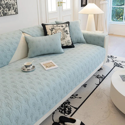 Universal Cotton Cozy Sofa Futon Cover Non-slip Chair Cushion Cover Seat Mat 