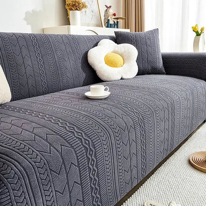 Elastic Cozy Sofa Cover Universal Anti-cat Scratch Couch Futon Cover