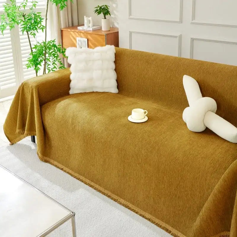 Soft Durable Sofa Covers for Dogs Chenille Cushion Couch Slipcovers