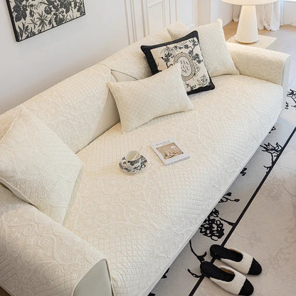 Universal Cotton Cozy Sofa Futon Cover Non-slip Chair Cushion Cover Seat Mat 