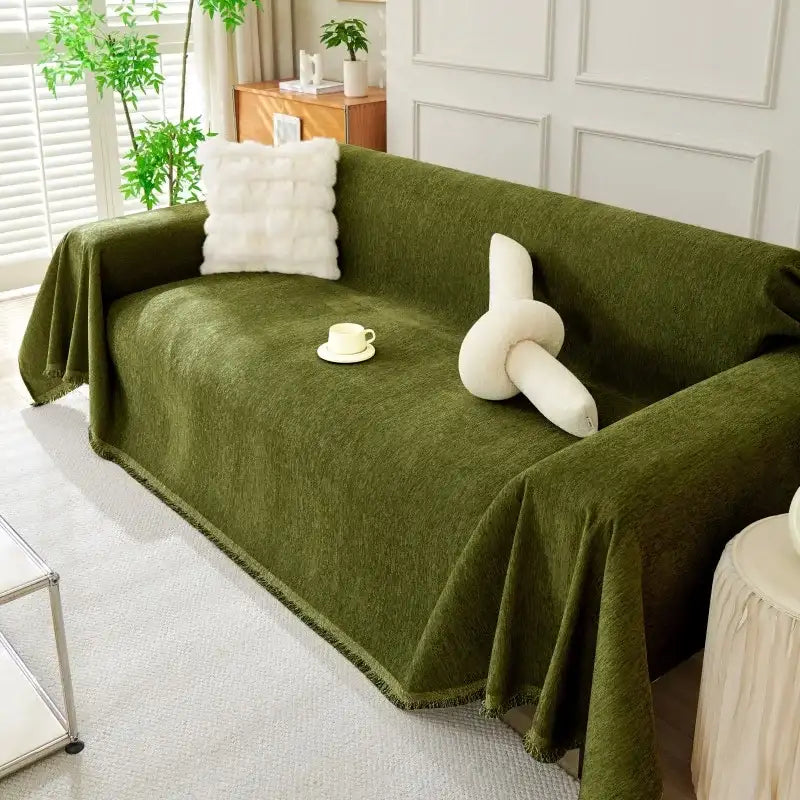Soft Durable Sofa Covers for Dogs Chenille Cushion Couch Slipcovers