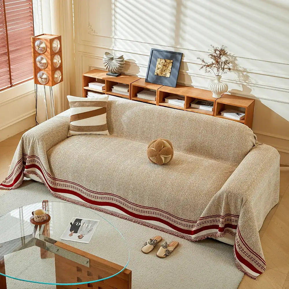 Durable Couch Chair Cover Sofa Blanket Slipcover for Reclining Furniture Protector