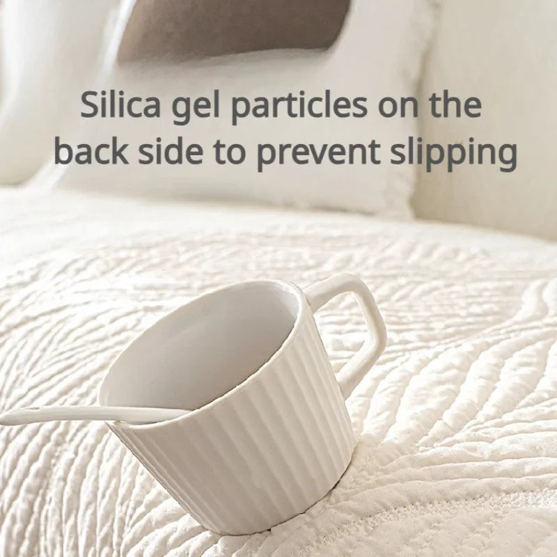 Minimalism Soft Cotton Sofa Cushion Cover Universal Chair Futon Cover Slipcover Non-slip Seat Mat 