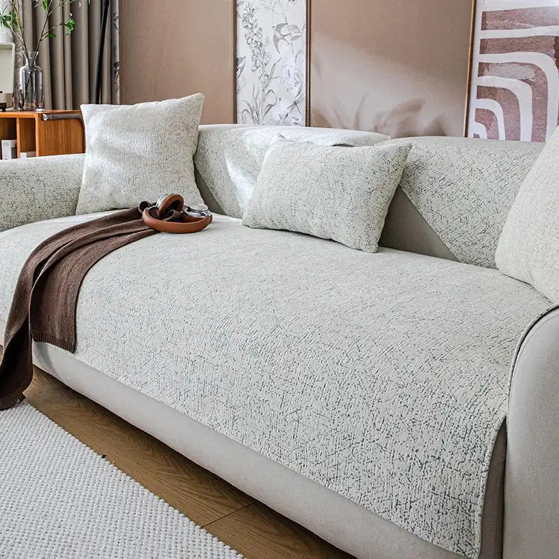 Durable Sofa Covers for 3 Cushion Couch Anti-Scratch Couch Cover for Dogs Pets