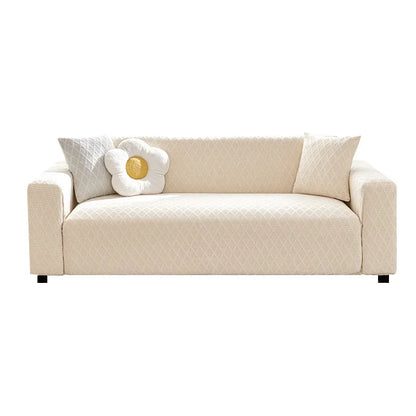 Durable Sofa Cover Anti-cat Scratch Slipcover Stretchy Armchair Futon Cover 