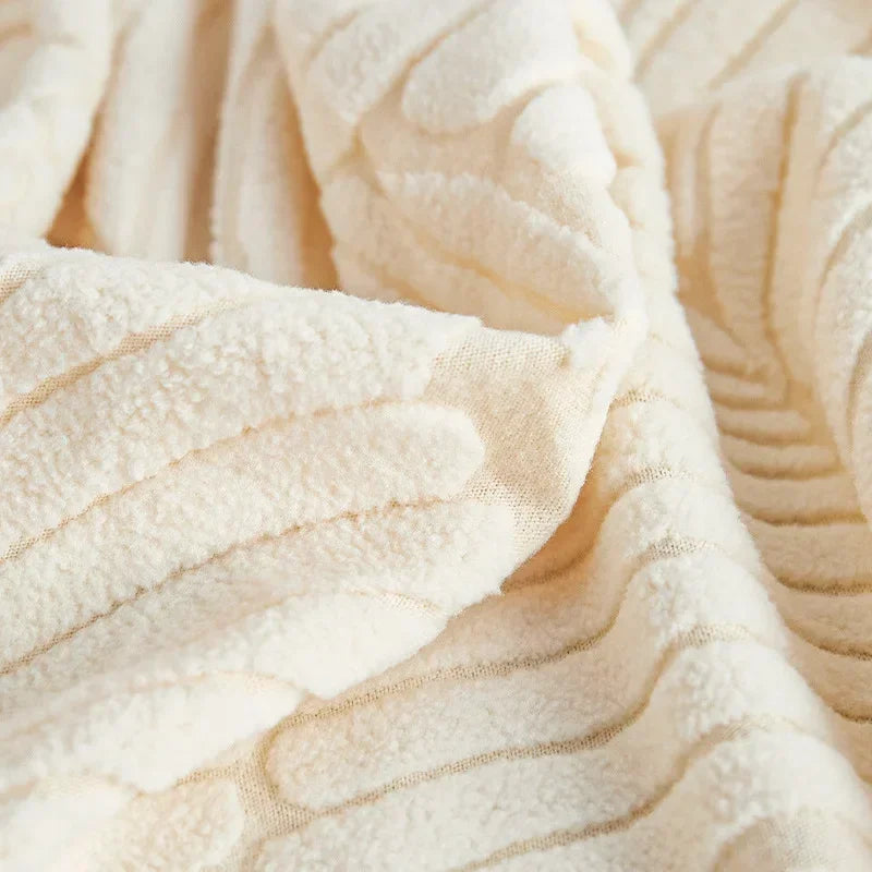 Jacquard Velvet Cushion Couch Cover Anti-cat Scratch Sectional Sofa Cover 