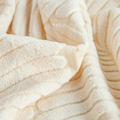 Jacquard Velvet Cushion Couch Cover Anti-cat Scratch Sectional Sofa Cover 