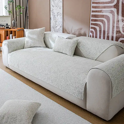 Durable Sofa Covers for 3 Cushion Couch Anti-Scratch Couch Cover for Dogs Pets