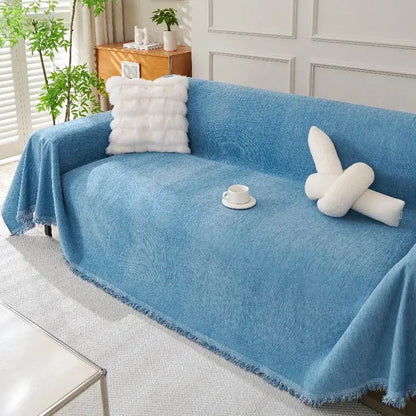 Soft Durable Sofa Covers for Dogs Chenille Cushion Couch Slipcovers