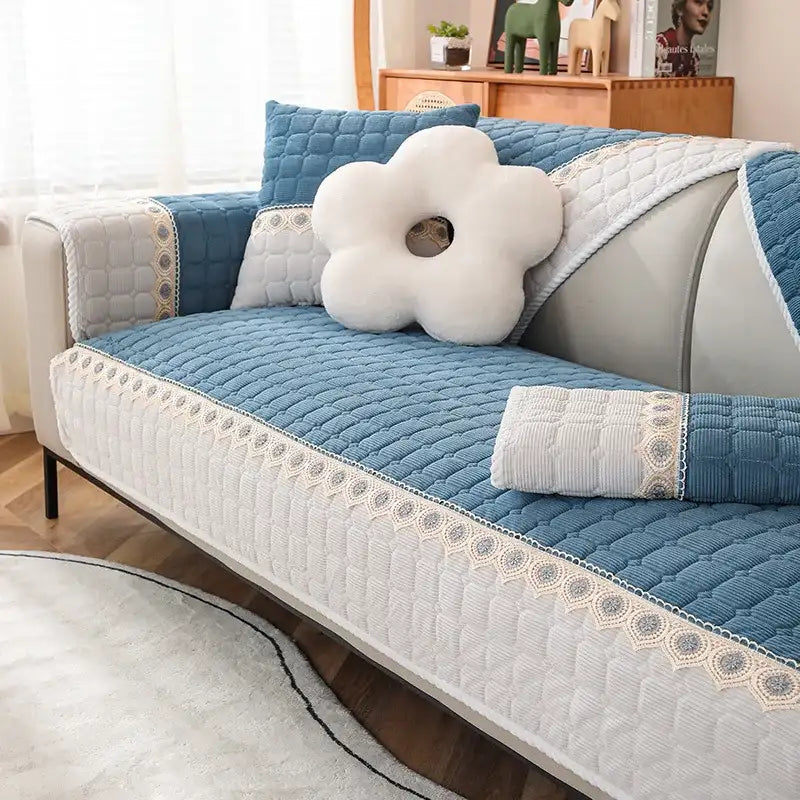 Durable Anti-scratch Sofa Cushion Cover Universal Non-slide Chair Cover Mat