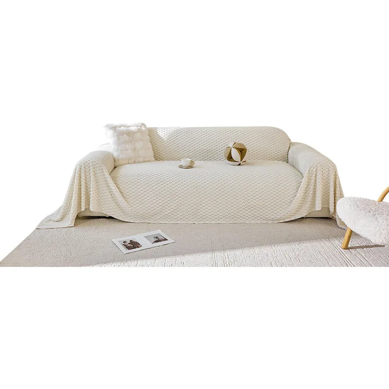 Cozy Plush Sofa Cover Soft Warm Throw Blanket Universal Cushion Couch Cover Chair Seat Slipcover Futon Sofa Mat 