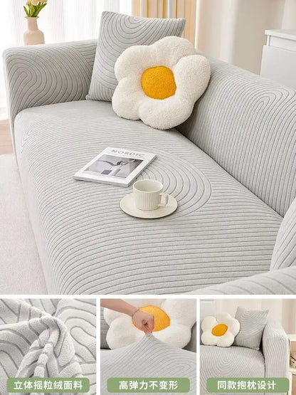 Cozy Stretchy Slipcover Elastic Flexible Seat Couch Chair Cover