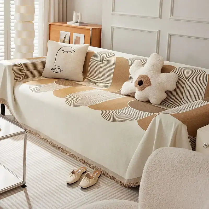 Durable Sofa Slipcover Soft Chenille Universal Chair Couch Cover