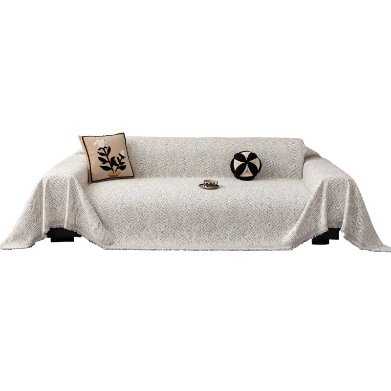 Durable Soft Chenille Sofa Slipcover Dogs Pets Anti-scratch Sofa Chair Cover 
